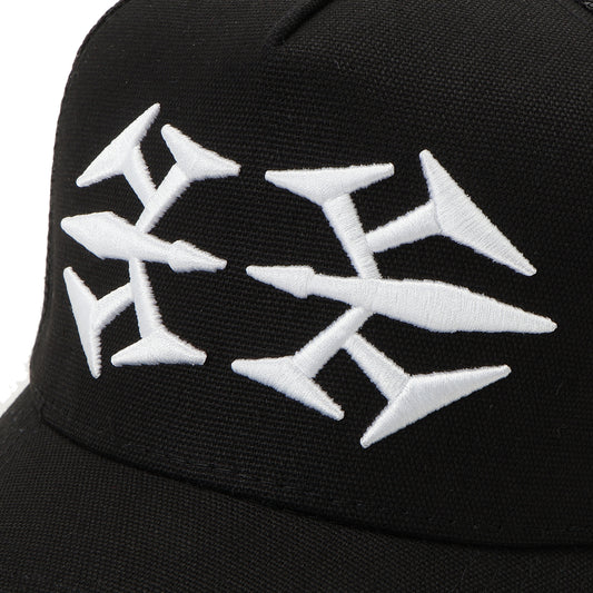 KS MIRROR LOGO TRUCKER HAT (BLACK)