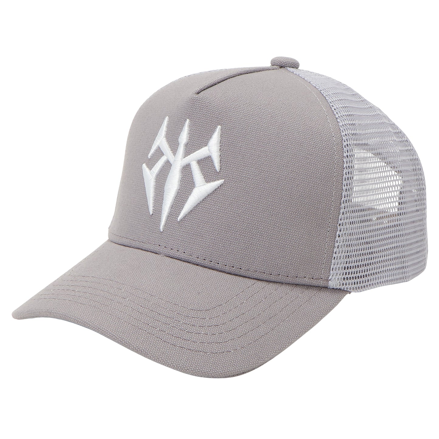 KS LOGO TRUCKER HAT (GRAY)