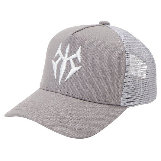 KS LOGO TRUCKER HAT (GRAY)