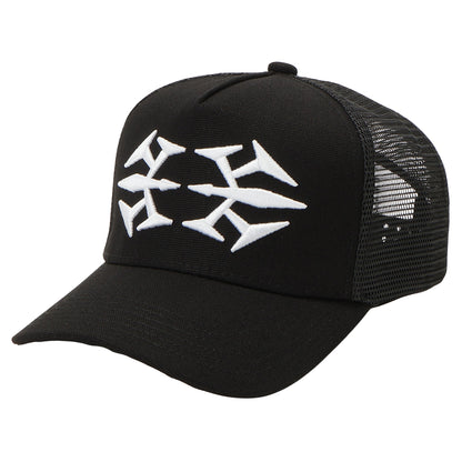 KS MIRROR LOGO TRUCKER HAT (BLACK)