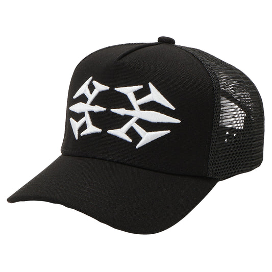 KS MIRROR LOGO TRUCKER HAT (BLACK)