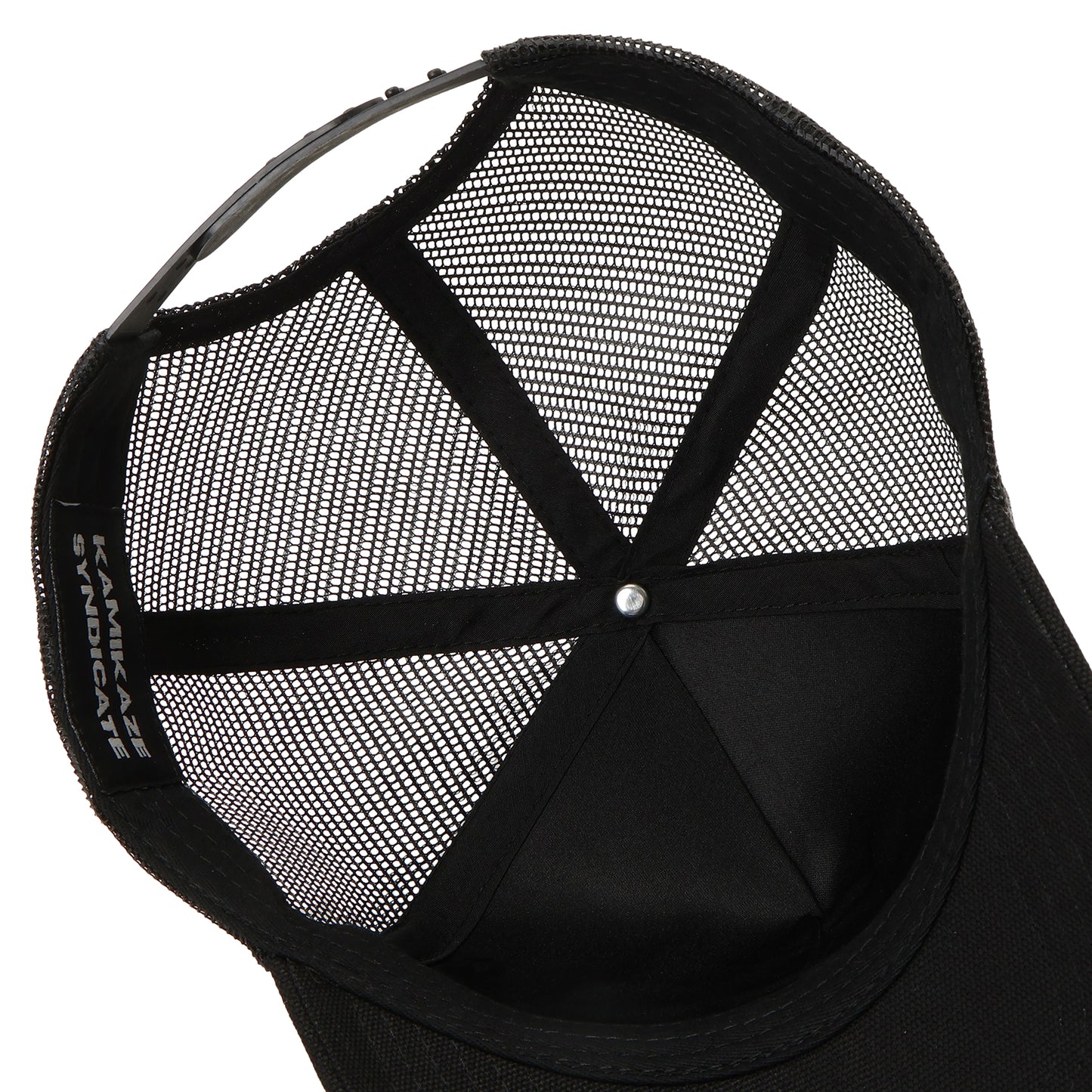 KS MIRROR LOGO TRUCKER HAT (BLACK)