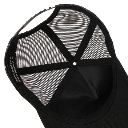 KS TRIPLE LOGO TRUCKER HAT (BLACK)