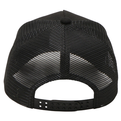 KS TRIPLE LOGO TRUCKER HAT (BLACK)